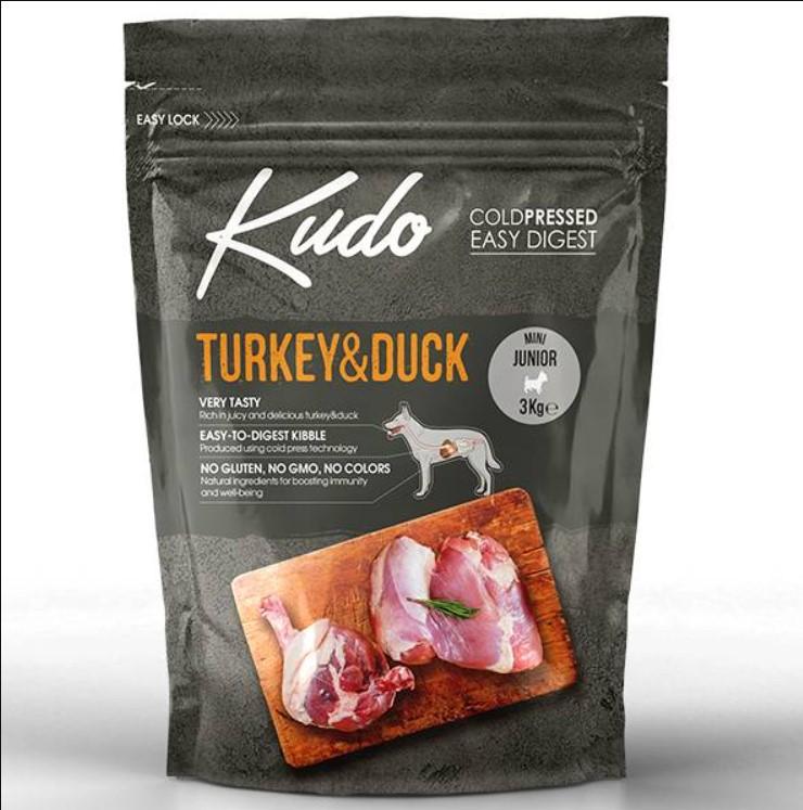 Selected image for KUDO Suva hrana za odrasle pse malih rasa pačetina i ćuretina 3 kg