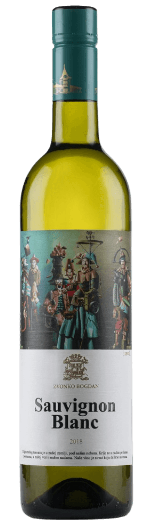 ZVONKO BOGDAN Sauvignon Blanc belo vino 0,75 l