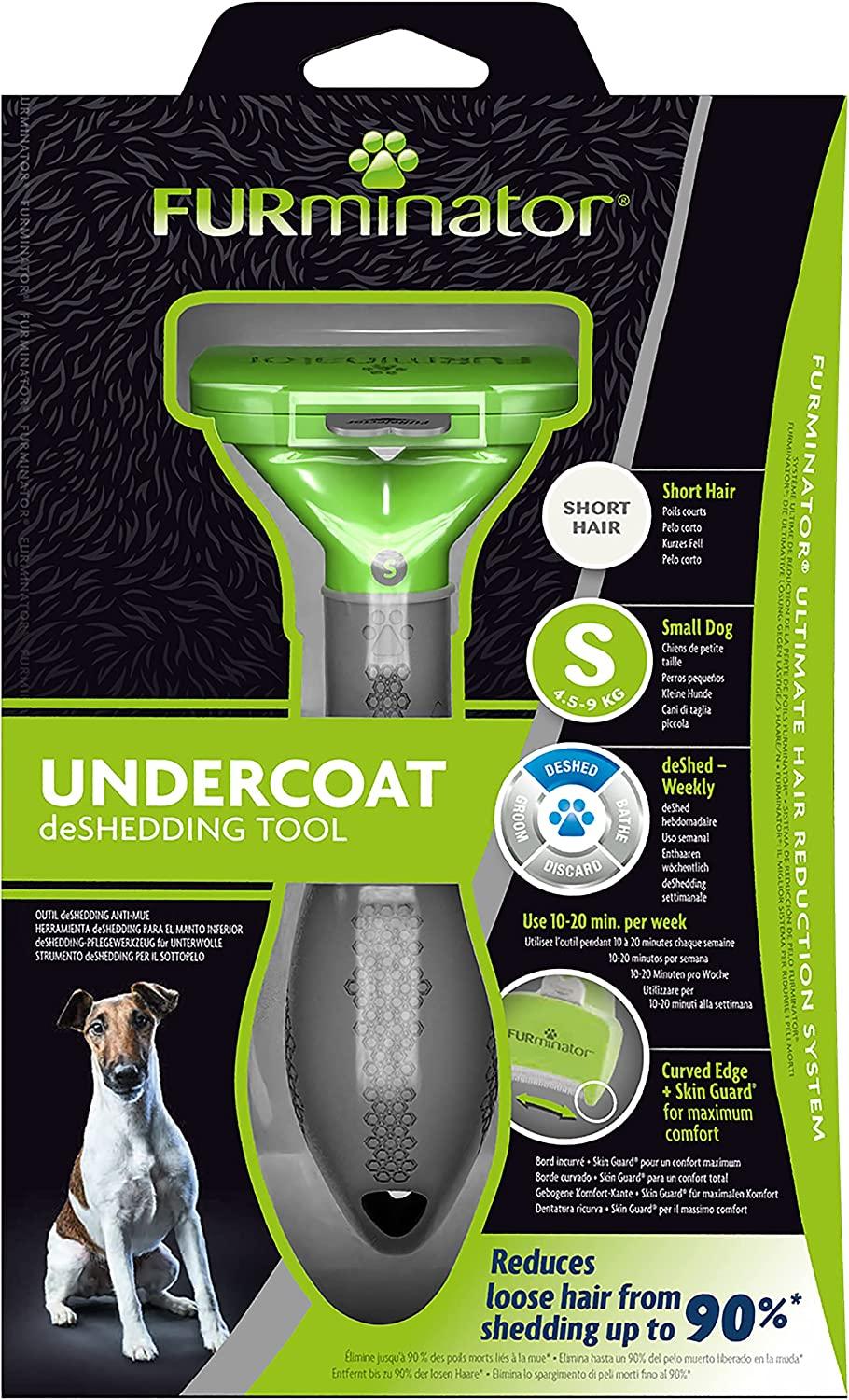 Selected image for FURMINATOR Alat za skidanje dlaka Dog Short Hair S zeleni