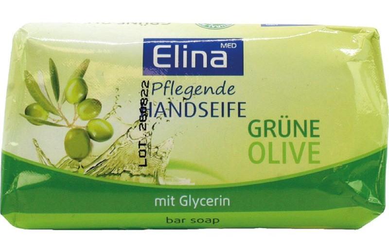 Selected image for ELINA Čvrsti sapun Zelena maslina i Glicerin 100g