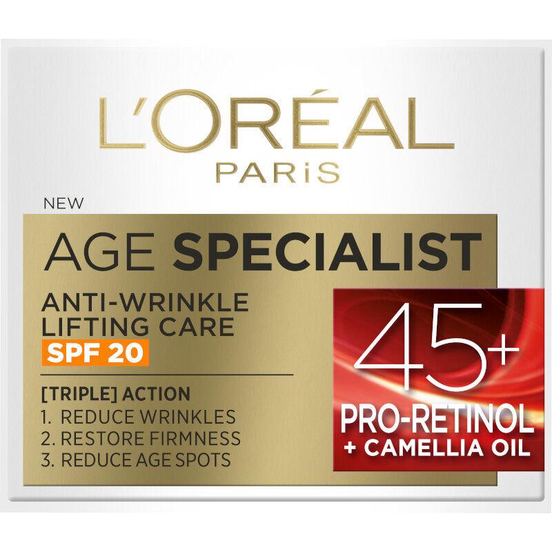 L'OREAL PARIS Ženska krema za lice Age Specialist 45+