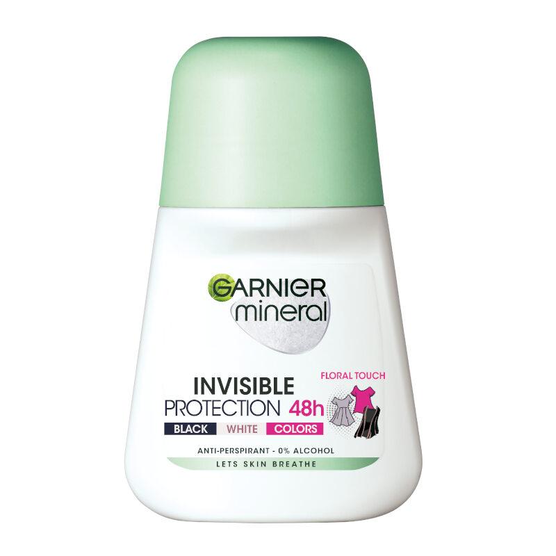 Selected image for GARNIER  Mineral Deo Ženski Roll-on Invisible Black, White & Colors 50 ml