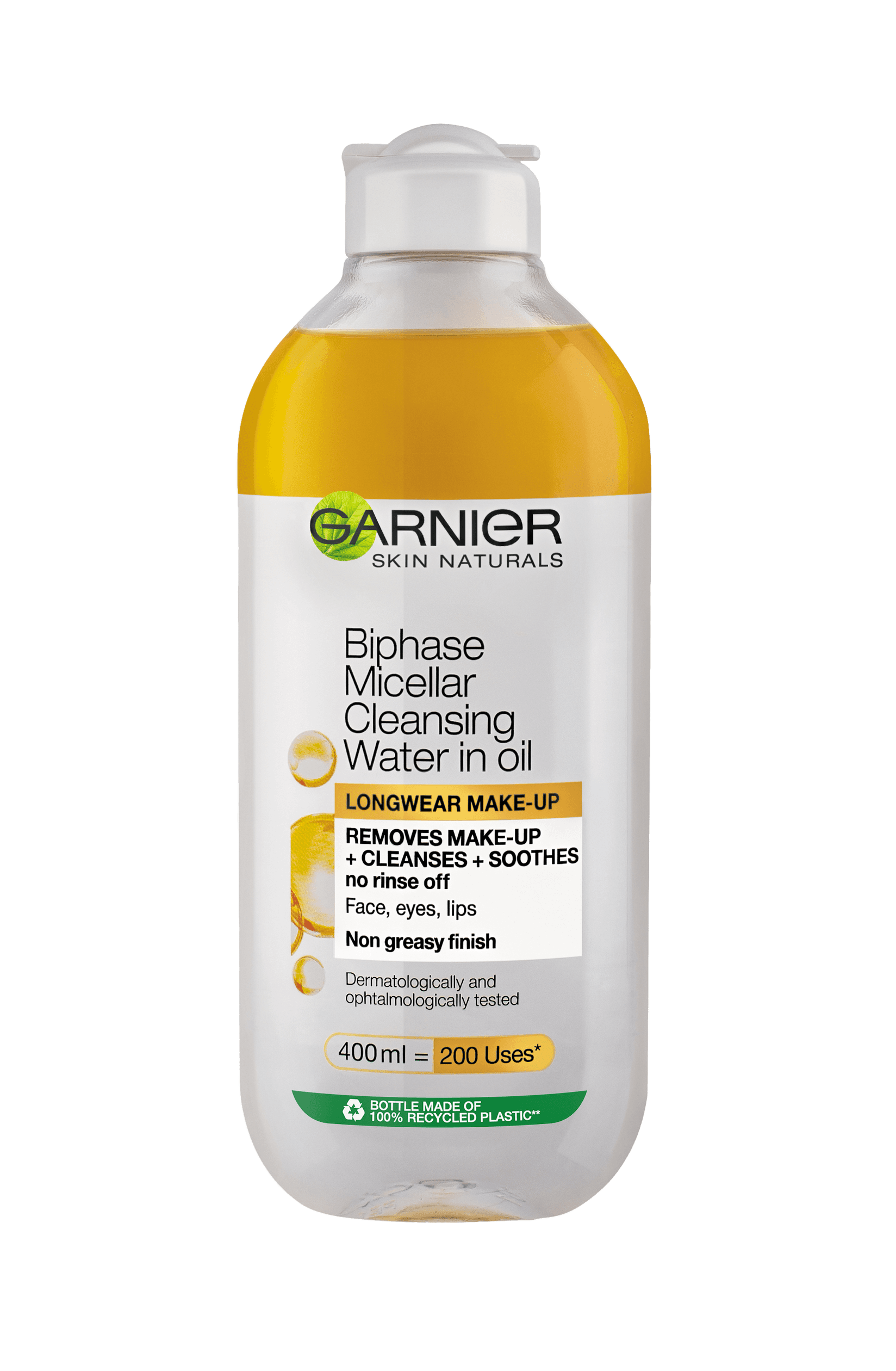 GARNIER Micelarna voda za čišćenje lica Skin Naturals Dvofazna 400 ml
