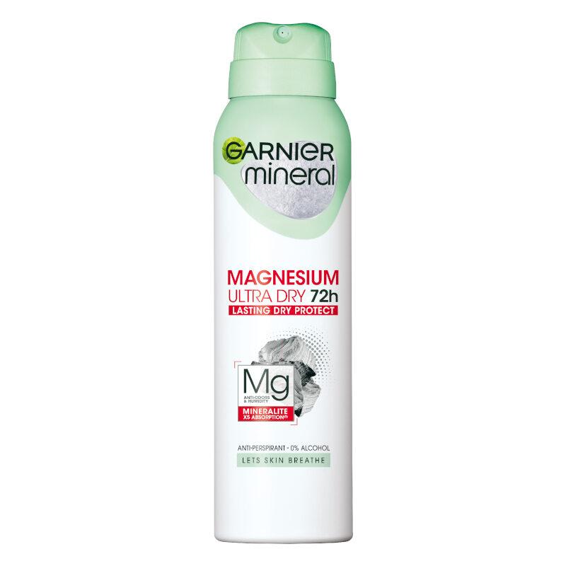 Selected image for GARNIER Mineral Ženski dezodorans u spreju Magnesium 150 ml