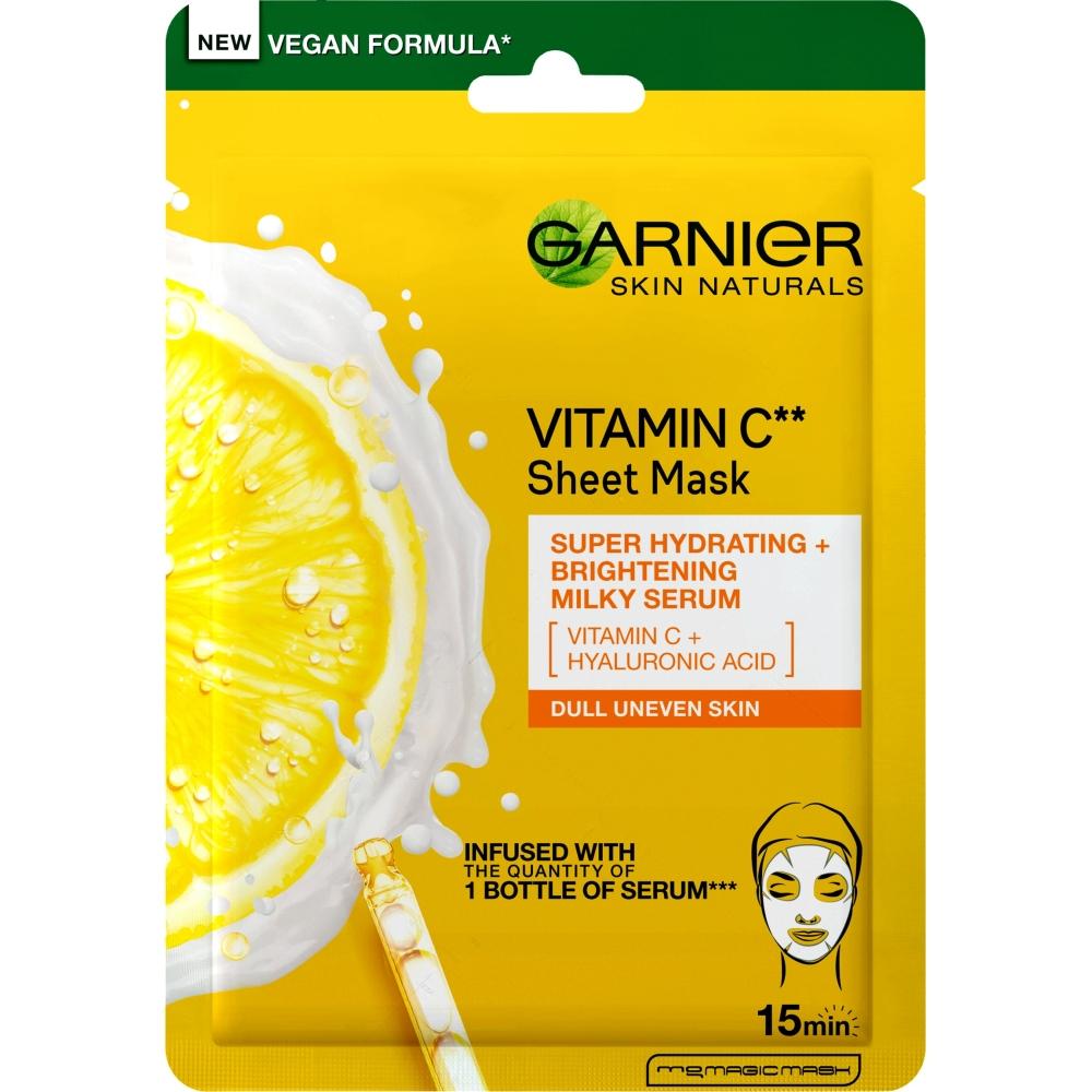 Selected image for GARNIER Maska u maramici sa vitaminom C 28g Skin Naturals