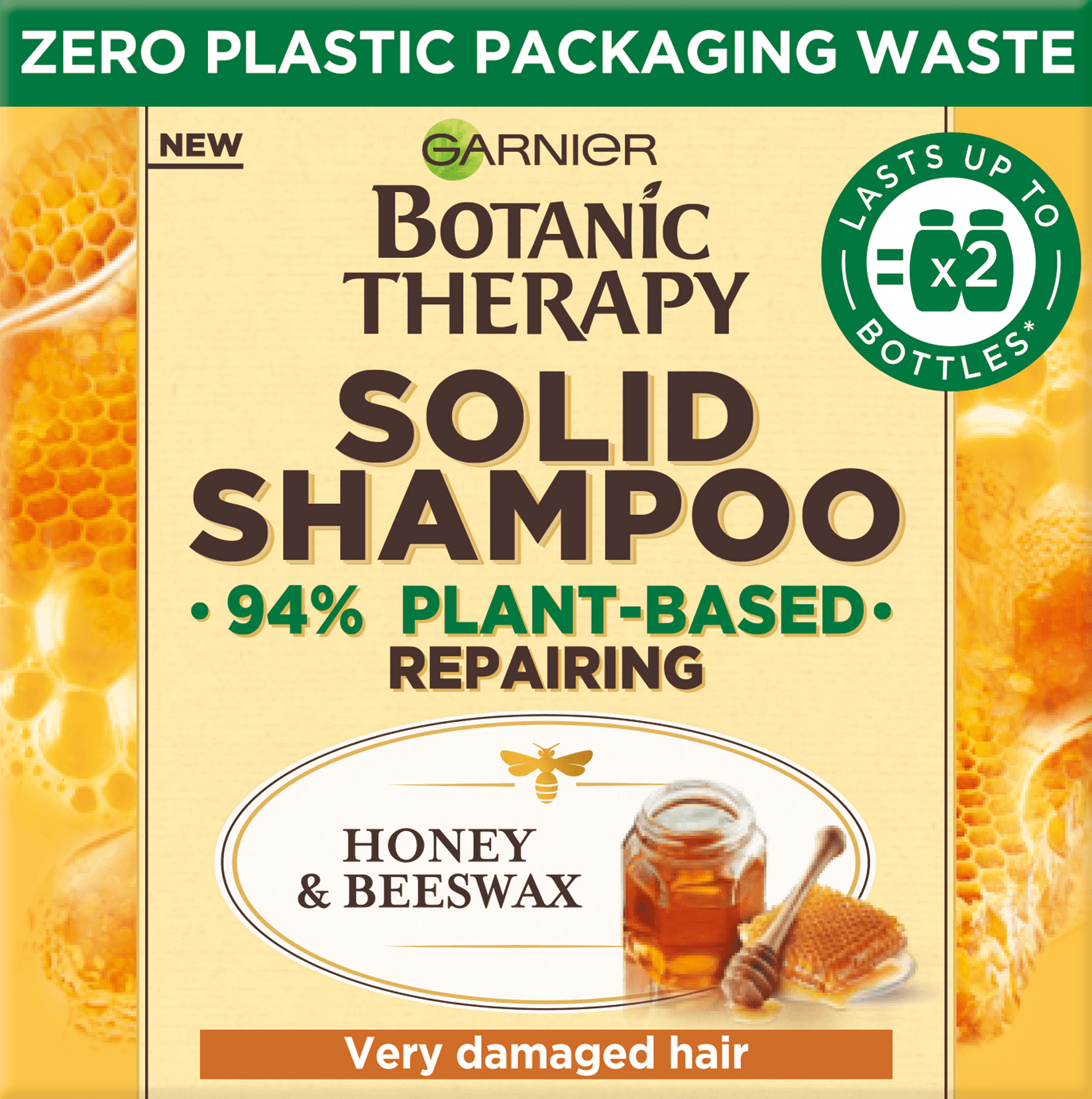 GARNIER Čvrsti šampon Botanic Therapy Honey & Beeswax 60 gr