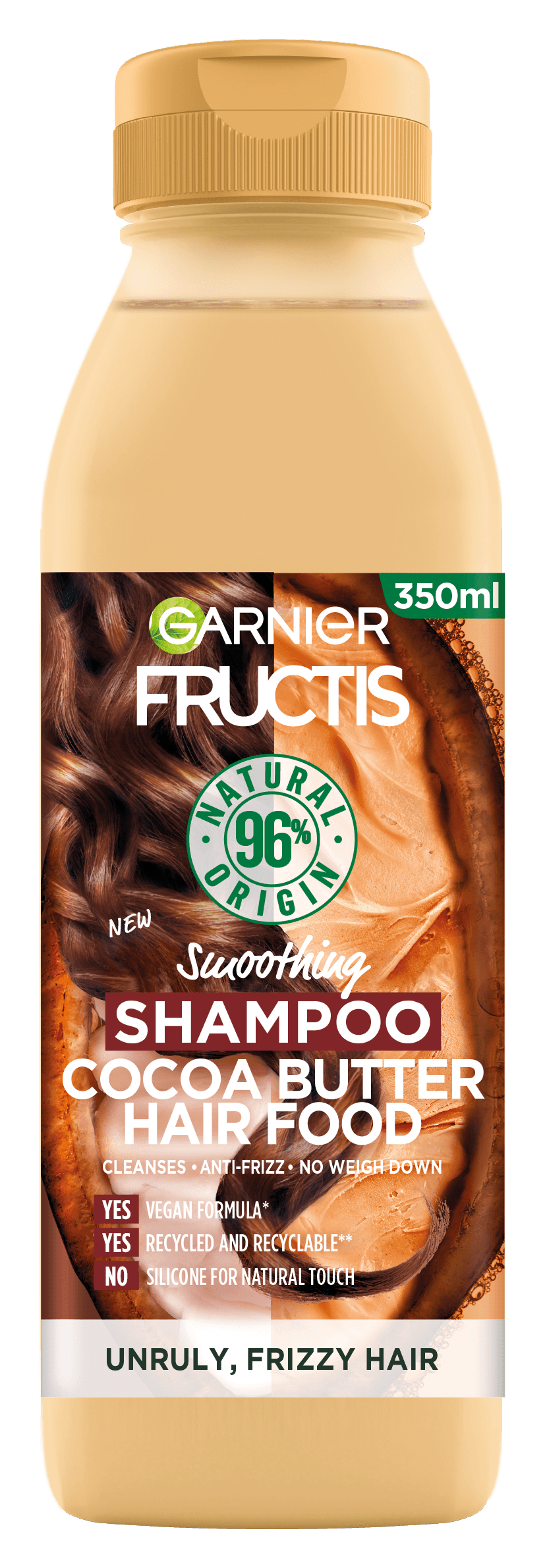 GARNIER Fructis Hair Food Cocoa Butter Šampon 350ml