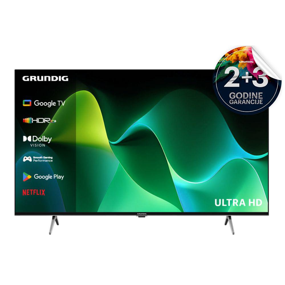 GRUNDIG GHU 7914B Smart televizor, LED, 50", GoogleTV, 4K UHD, DVB-T2-C, HDMI, USB, WiFi, energetski razred F