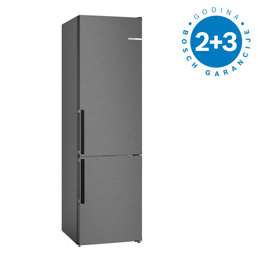 Bosch KGN39VXCT Kombinovani frižider, 363 l, Crni