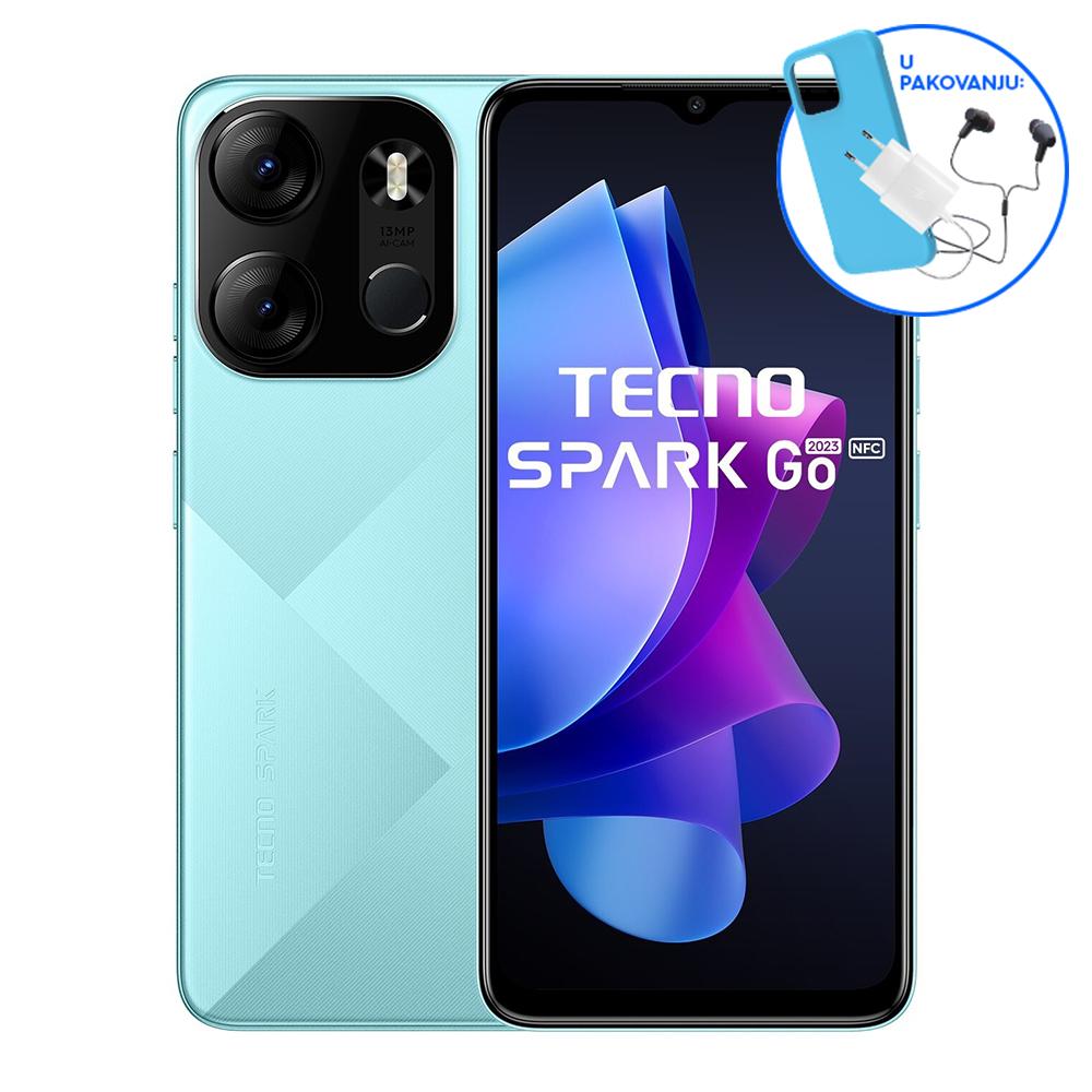 TECNO Mobilni telefon SPARK GO 3/64GB Uyuni Blue