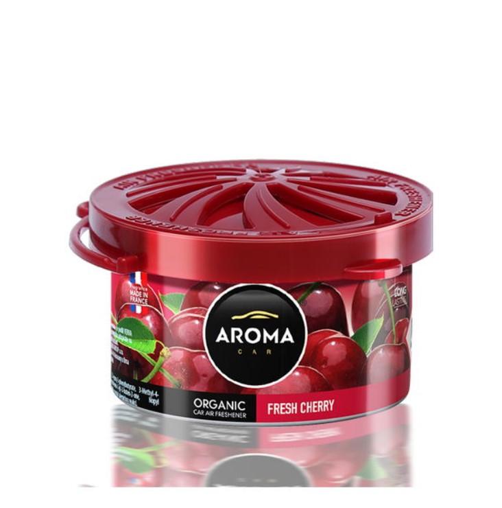 AROMA Organic Miris za auto limenka Cherry 40g