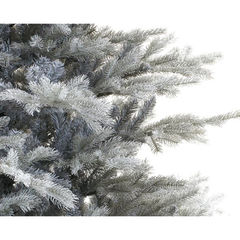 Selected image for Novogodišnja jelka Grandis fir frosted 180cm-132cm (1564 grane) - 68.1471-180