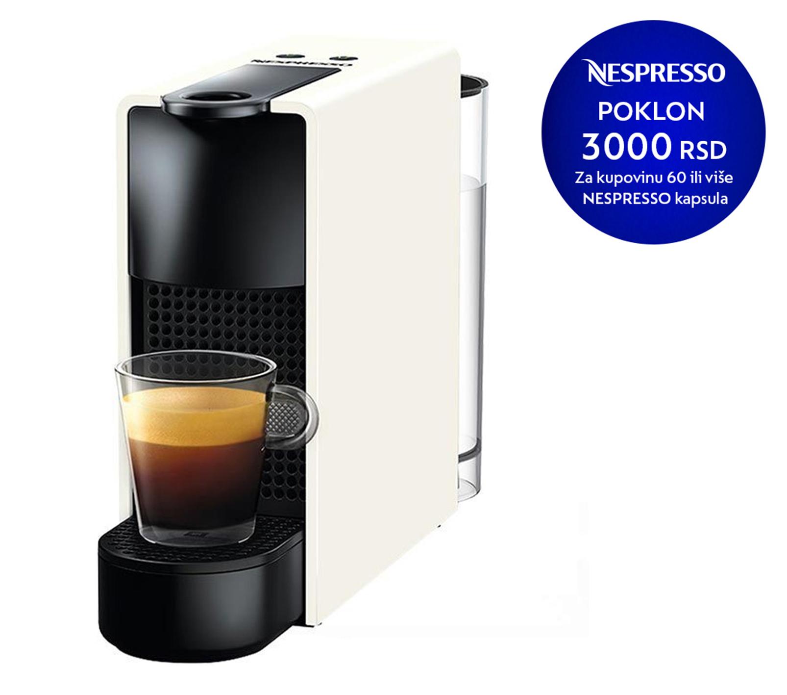 Selected image for NESPRESSO Aparat za espresso Essenza Mini C30-EUWHNE2-S beli