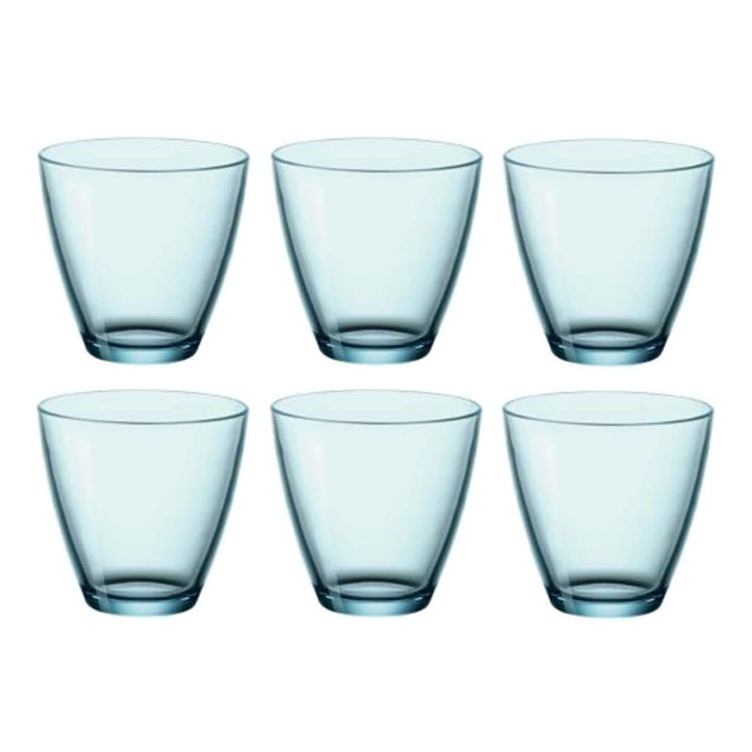 Bormioli Staklene čaše, 6 komada, Plave