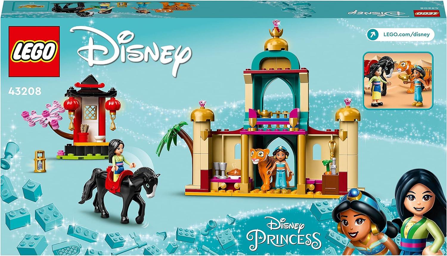 LEGO Kocke Disney Princess Jasmine and Mulans Adventure