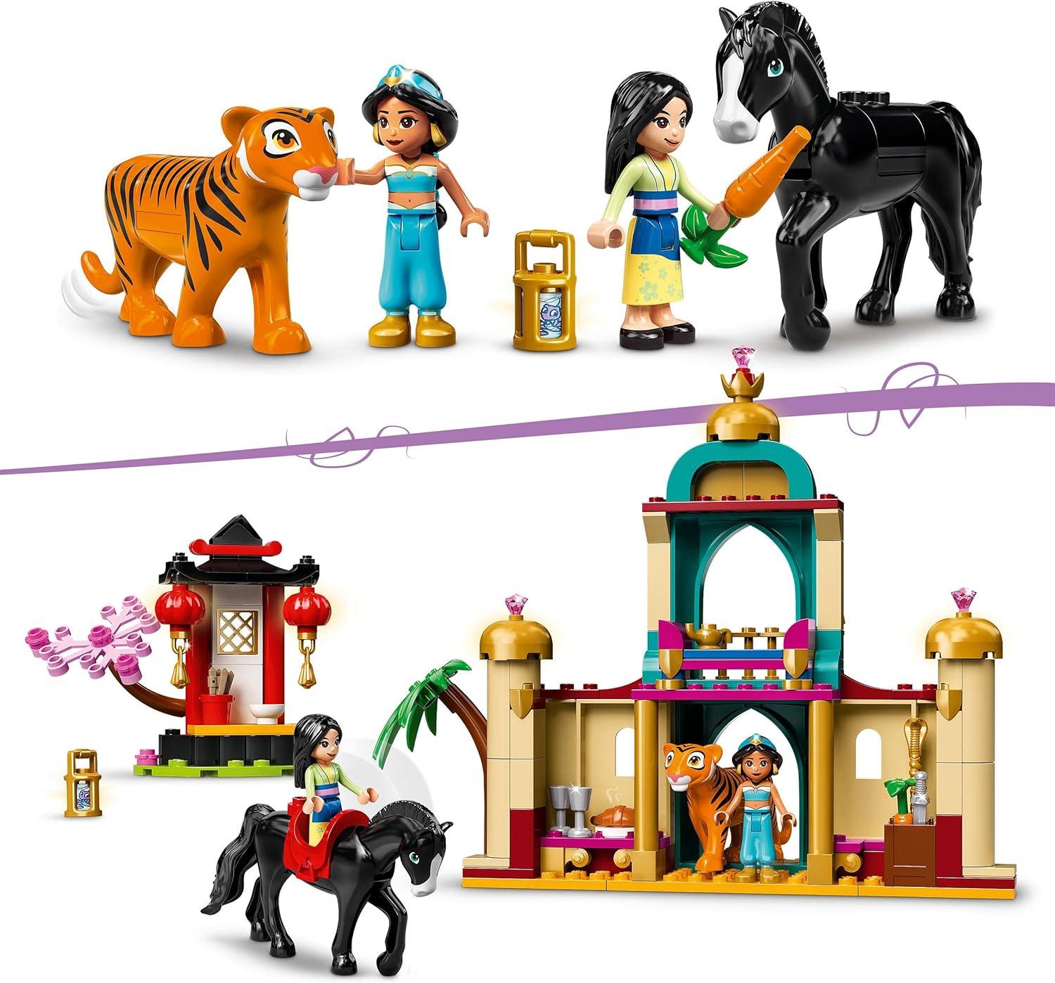Selected image for LEGO Kocke Disney Princess Jasmine and Mulans Adventure