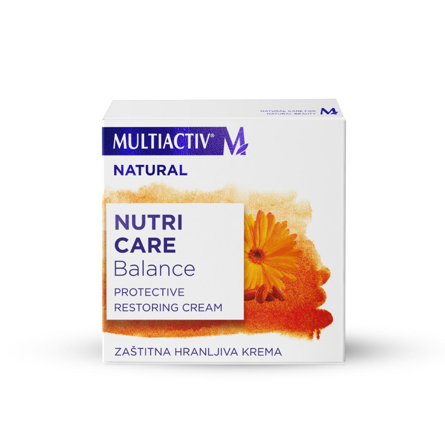 MULTIACTIV Zaštitna hranljiva krema Natural Balance 50 ml