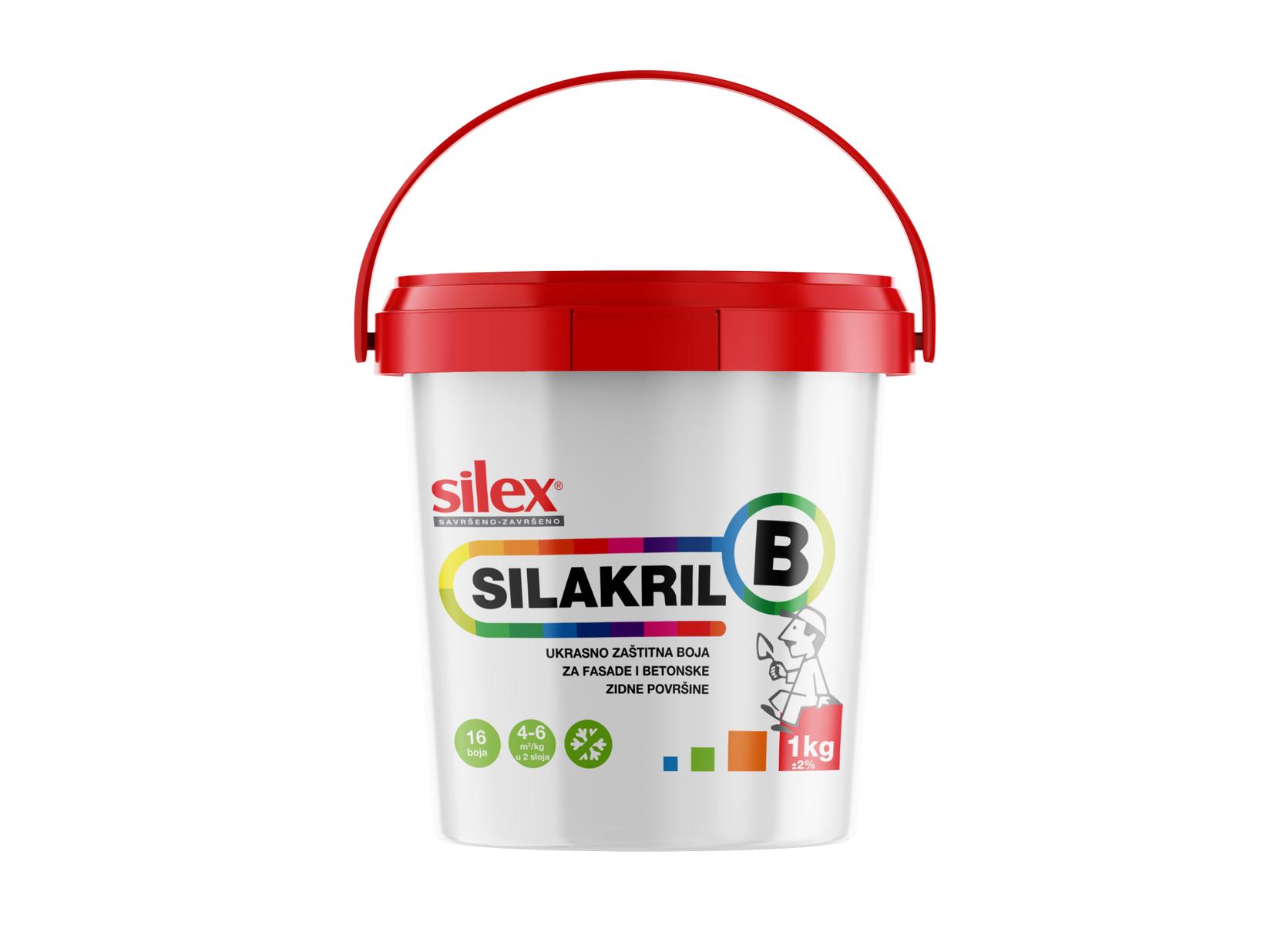 Selected image for Silex SILAKRIL B masl. zelena 1 kg