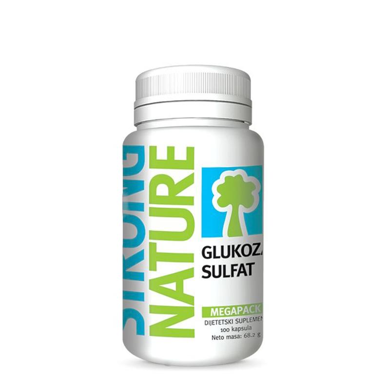 STRONG NATURE Glukozamin sulfat 500 mg 100 kapsula 101672