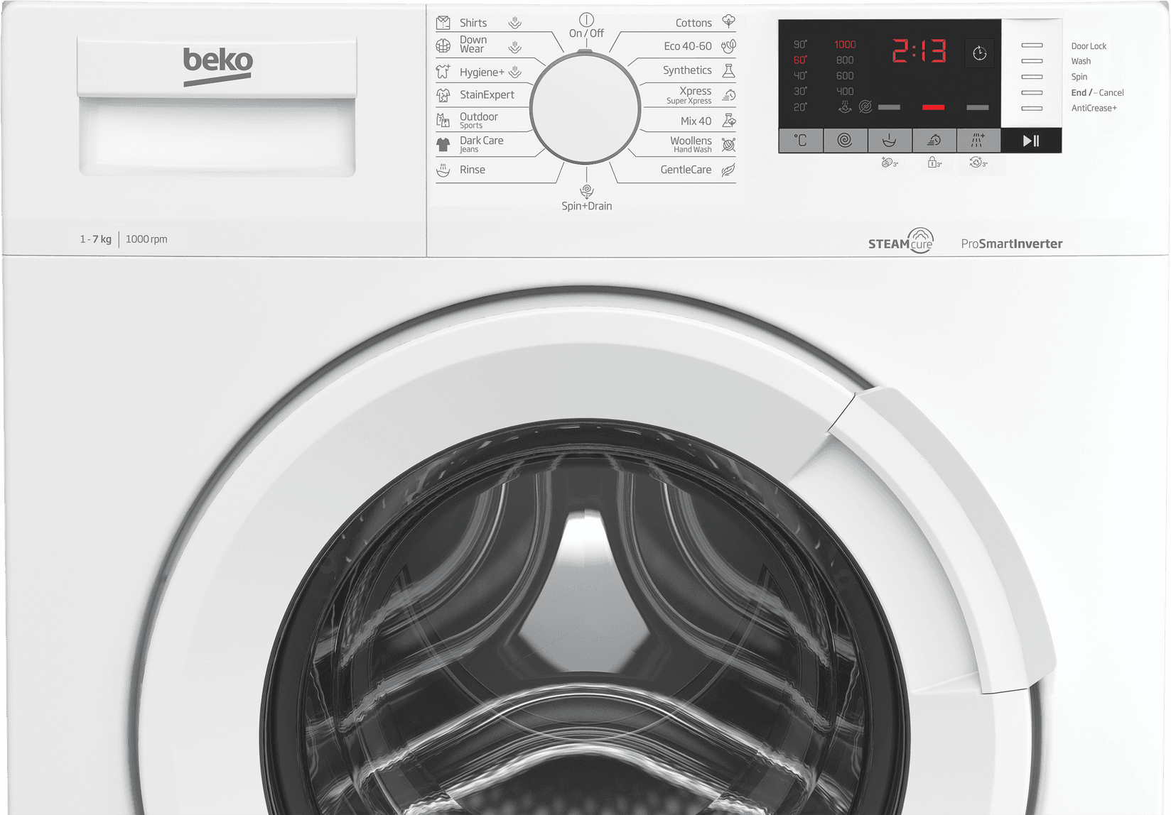Slike Beko WUE 7511 D Mašina za pranje veša, 7 kg, ProSmart motor