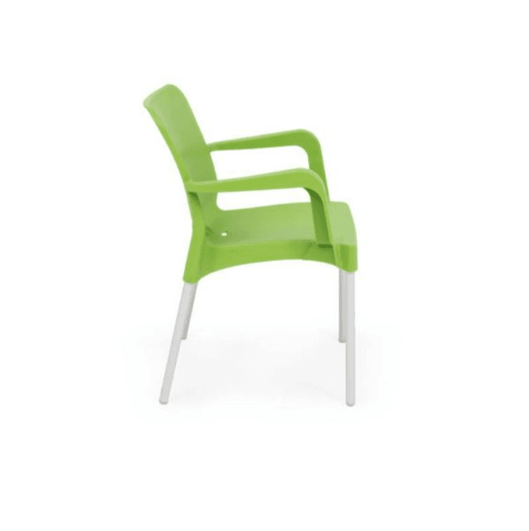 RAINBOW Baštenska stolica fulya zelena
