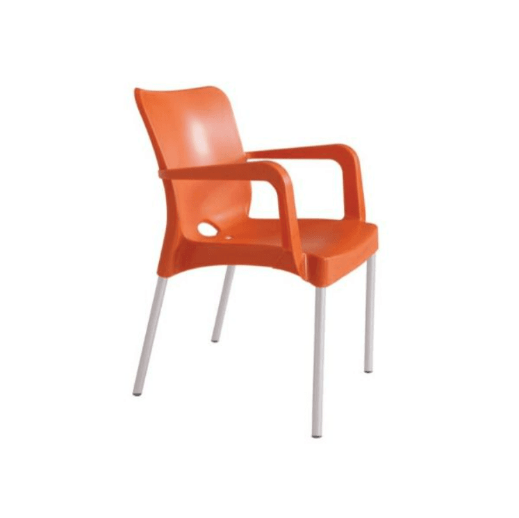RAINBOW Baštenska stolica fulya naranžasta