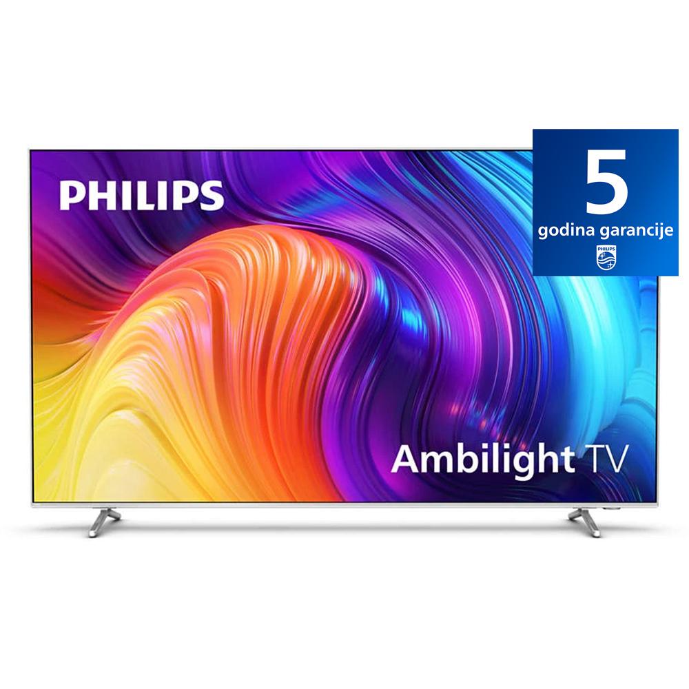 Philips Televizor 86PUS8807/12 86", Smart, 4K, 120HZ, LED, Android, Ambilight, Sivi