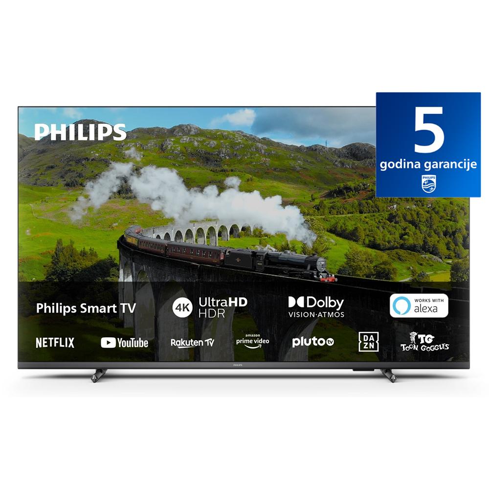 PHILIPS 55PUS7608-12 Smart televizor, 4K, LED, Antracit