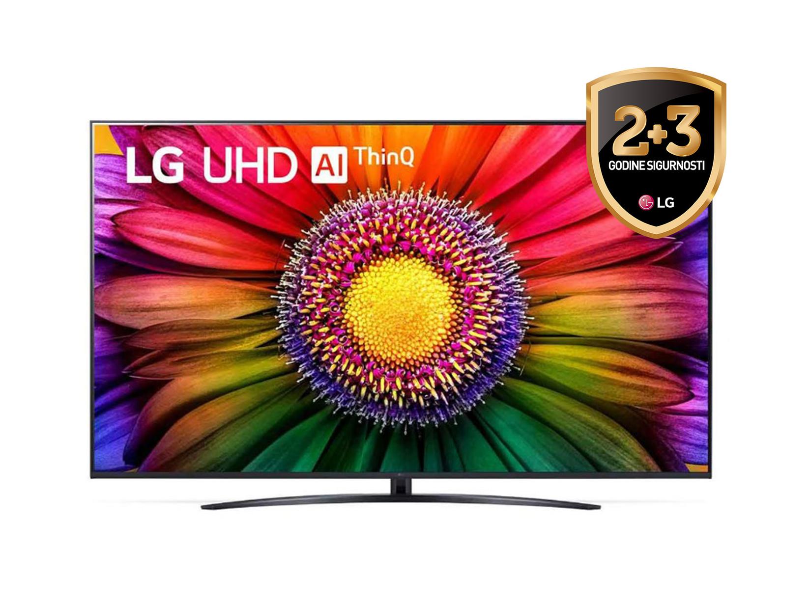 LG Televizor 75UR81003LJ/LED/75"/Ultra HD/Smart/webOS/ThinQ AI crni