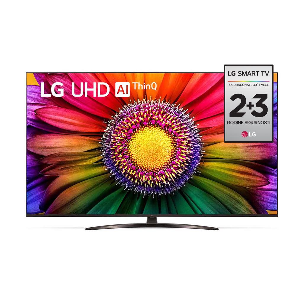 LG 55UR81003LJ Televizor LED, 55", Ultra HD, Smart, WebOS ThinQ AI, Crni