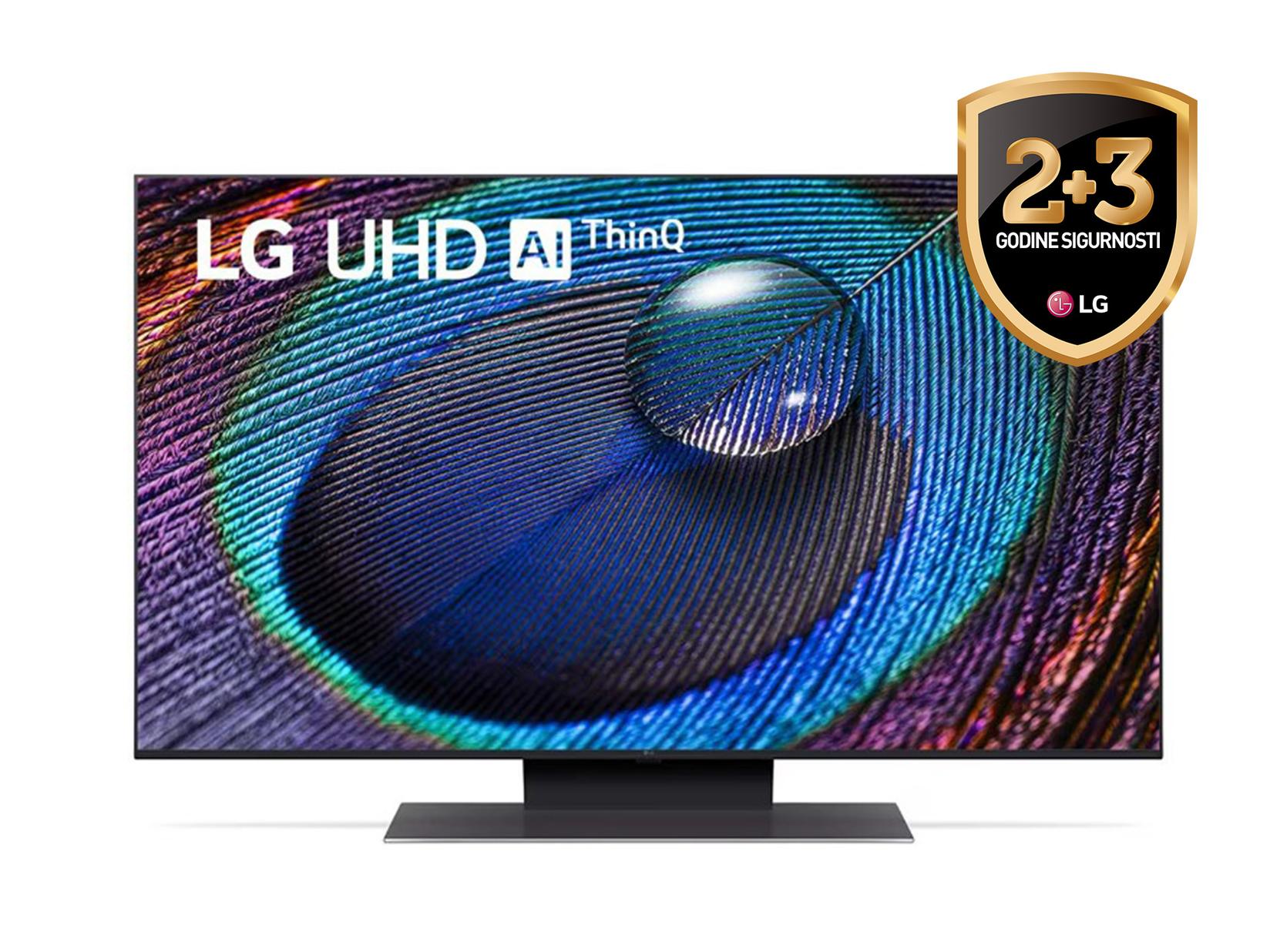 LG Televizor 43UR91003LA/UHD/43"/Smart/ThinQ AI/WebOS crni