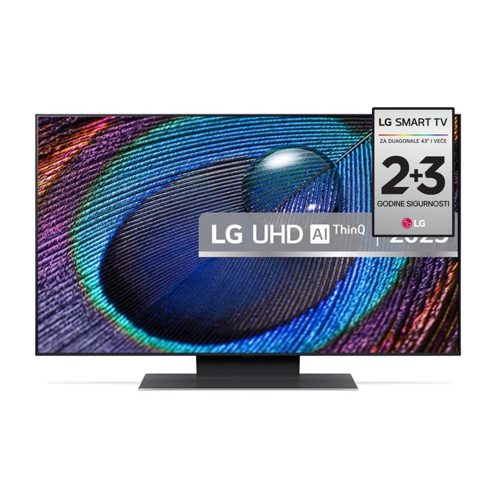 Selected image for LG Televizor 43UR91003LA 43", Smart, UHD, ThinQ AI, WebOS, Crni
