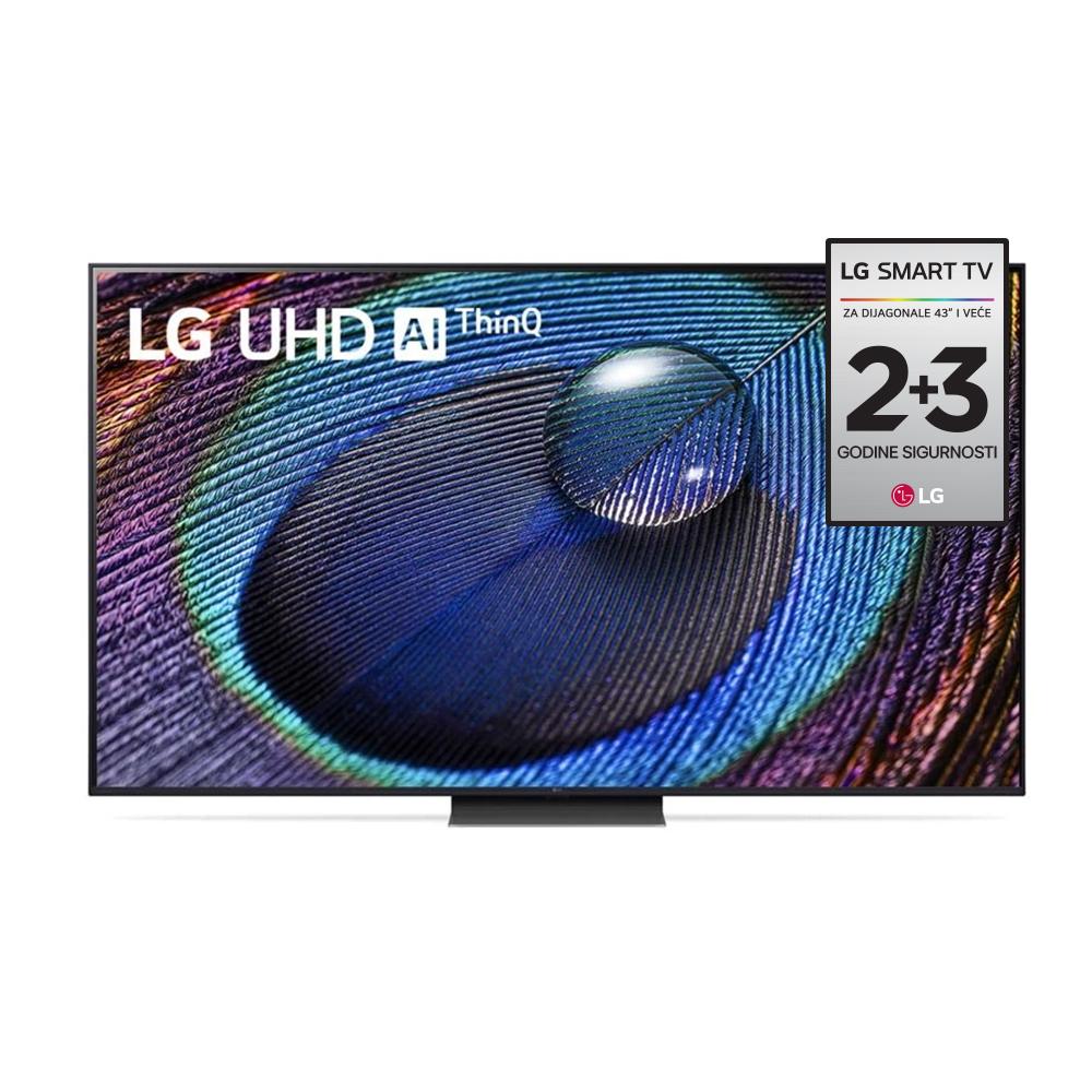 LG Televizor 75UR91003LA 75", Smart, LED, UHD, WebOS, ThinQ AI, Crni