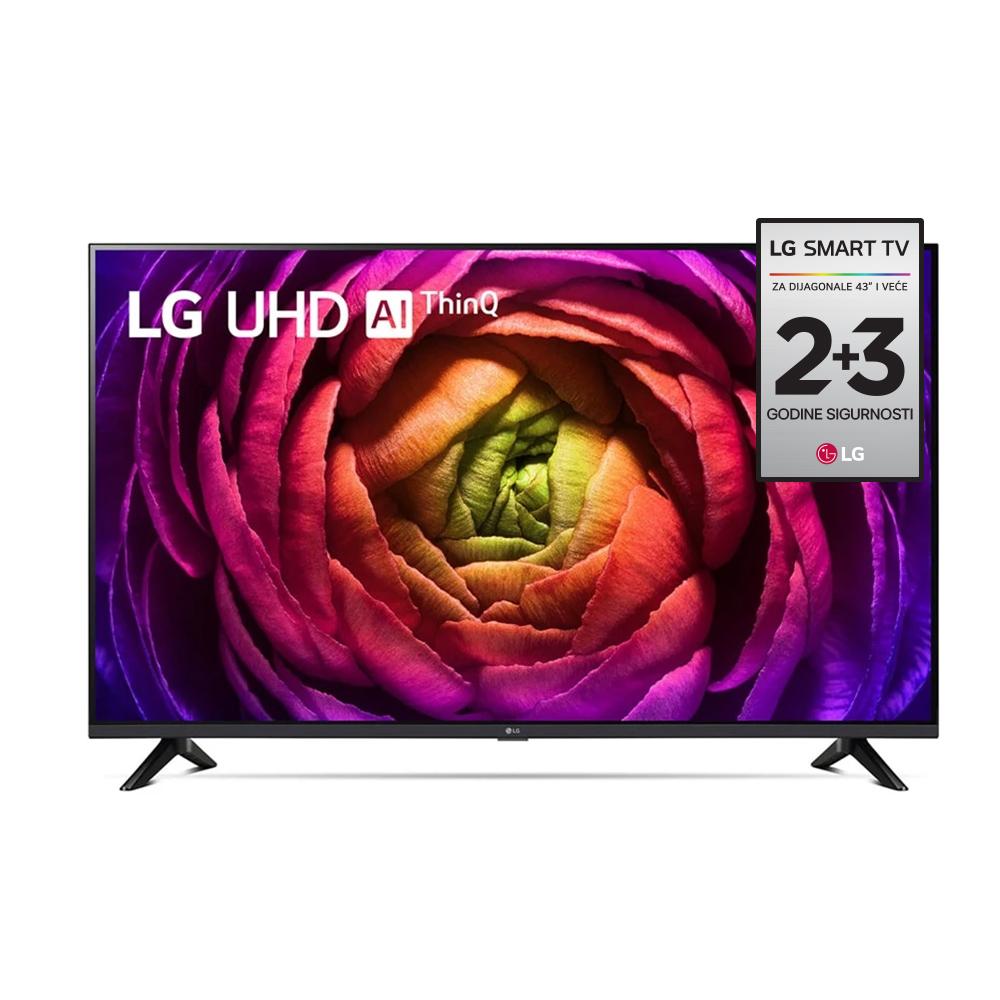 LG Televizor 65UR73003LA 65", Smart, UHD, WebOS ThinQ AI, Crni