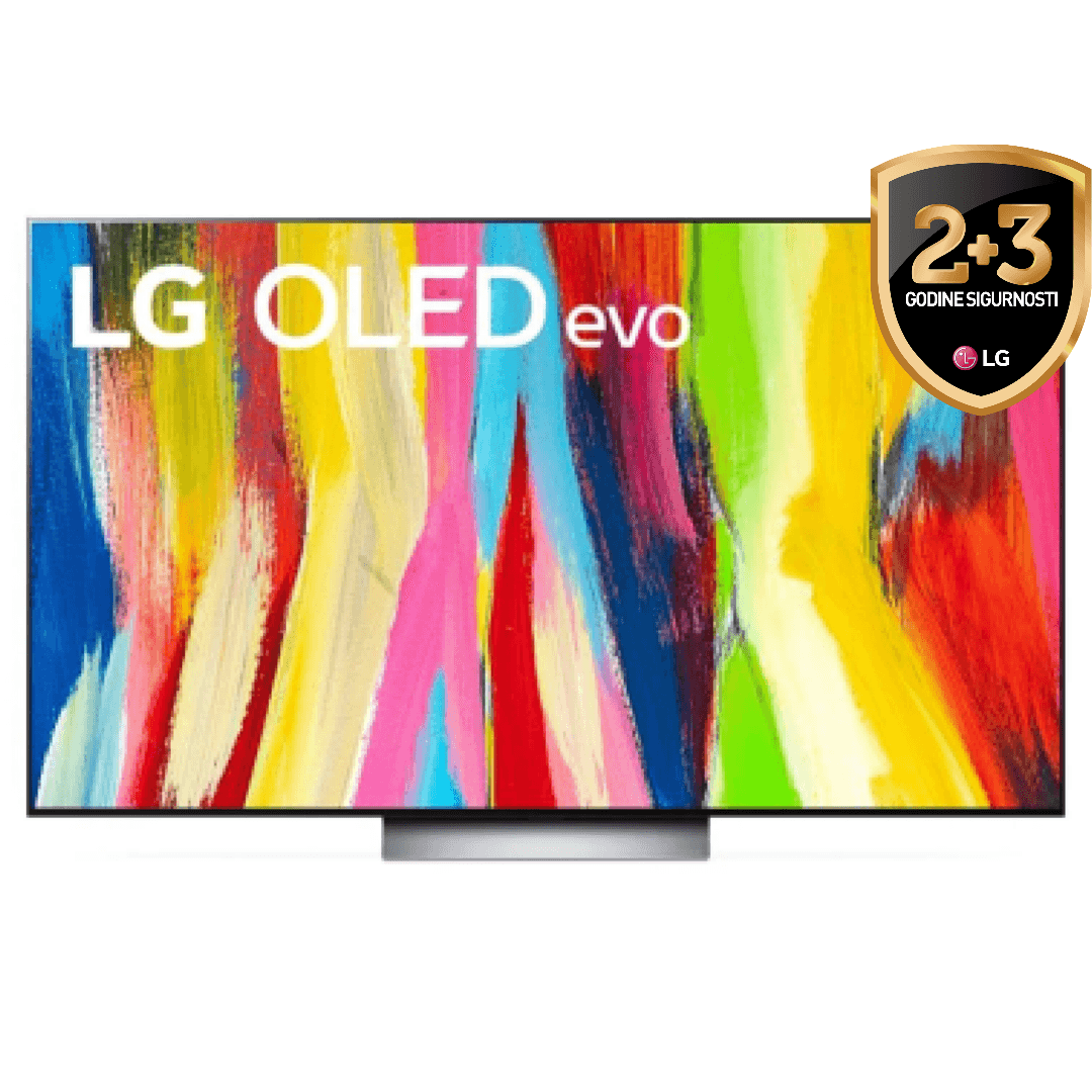 LG Televizor OLED65C22LB/OLED evo/65"/Ultra HD/smart/webOS ThinQ AI sivi