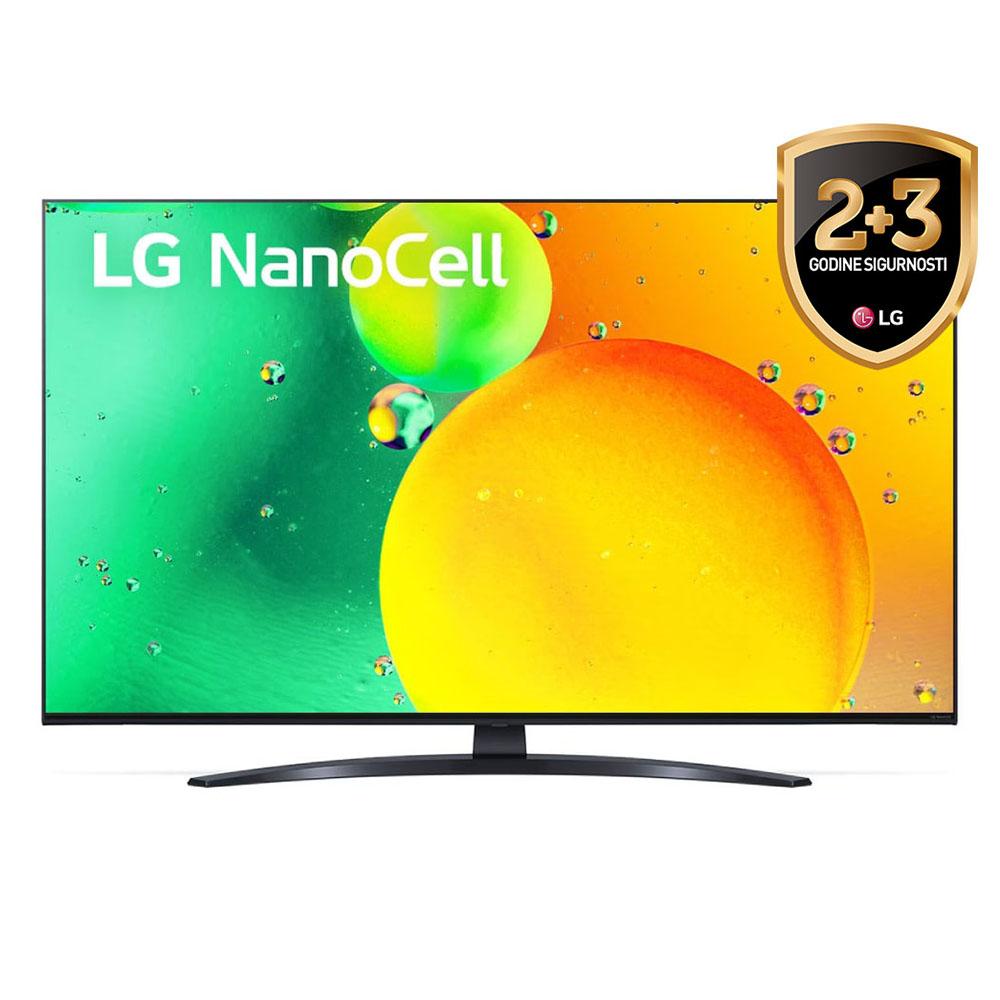 LG Televizor 43NANO763QA 43", Smart, 4K UHD, NanoCell LCD