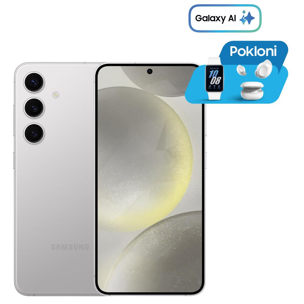 Selected image for SAMSUNG Galaxy Mobilni telefon S24 8/256GB Marble, Sivi