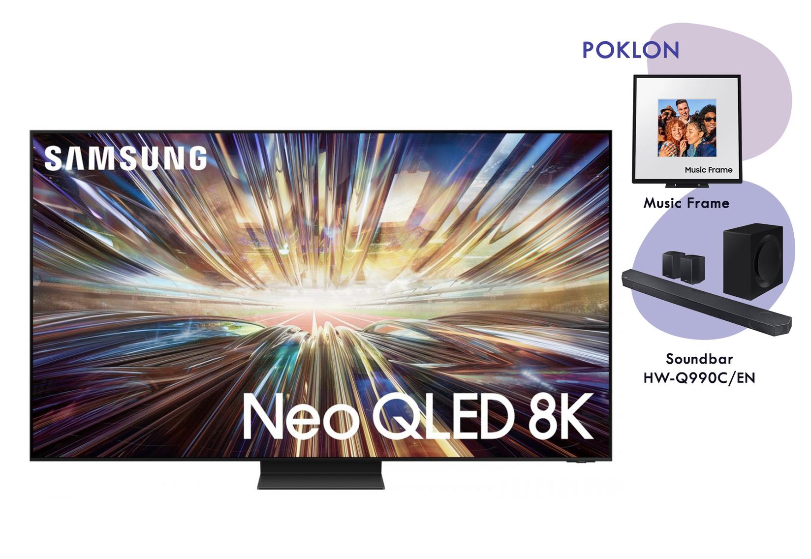 Samsung  QE85QN800DTXXH Smart Televizor, 85", 8K Neo QLED, Crni
