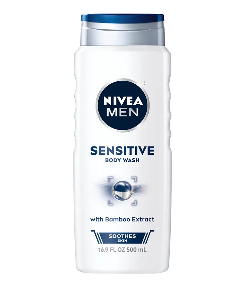 Selected image for NIVEA MEN Fresh Sensitive Set, ( Nivea Men Sensitive protect sprej 150 ml, Nivea Men Sensitive gel za tuširanje 250 ml)