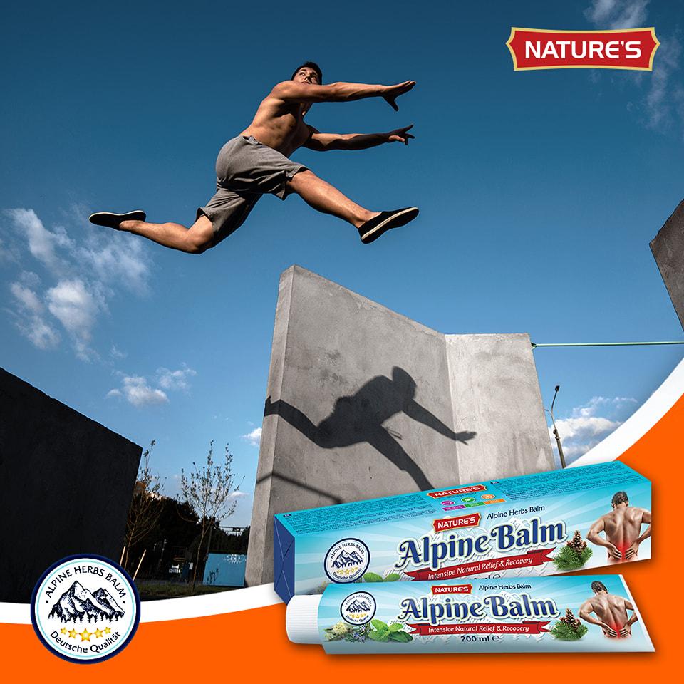 Selected image for NATURE'S ALPINE BALM Alpska krema protiv bolova 200 ml