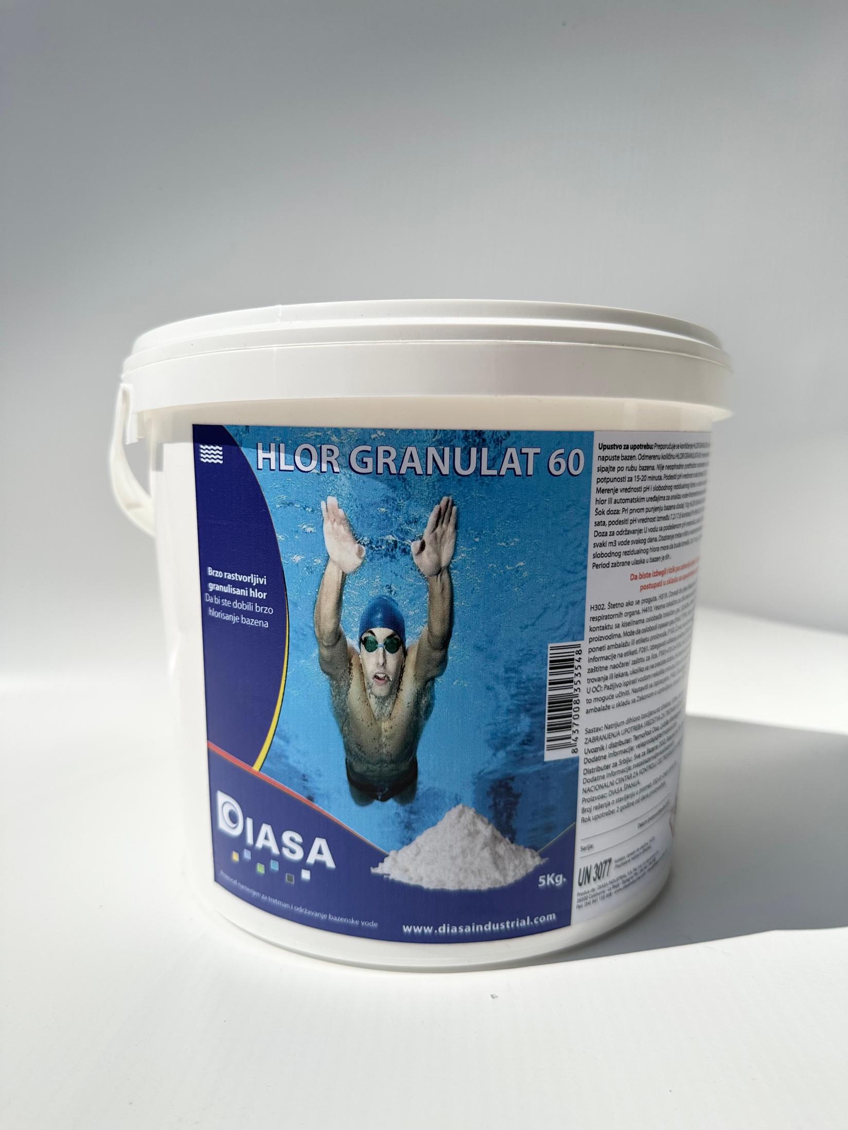 Selected image for DIASA Hlor granule 5kg