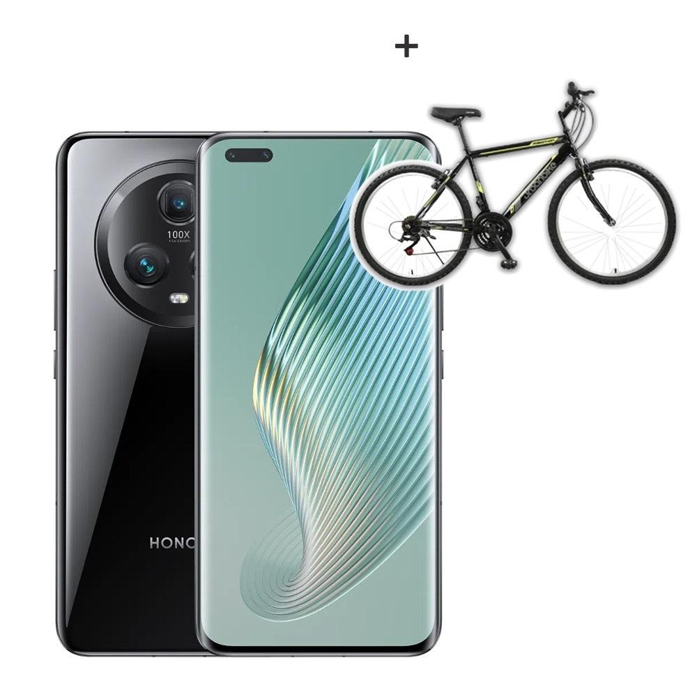 Honor Magic5 Pro, 5G, 12GB/512GB, Crni + Salcano Urban Bike Marathon MTB Bicikl, 26'', Crno-zeleni