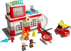 3 thumbnail image for LEGO Kocke Duplo Vatrogasna stanica i helikopter 10970