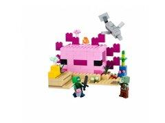 2 thumbnail image for LEGO Minceraft the axolotl house