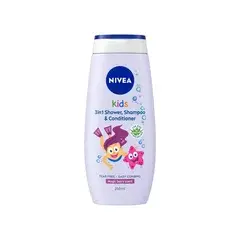0 thumbnail image for NIVEA KIDS Gel za tuširanje, šampon i balzam 3u1 250 ml