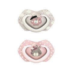 1 thumbnail image for CANPOL BABIES Silikonska varalica za bebe Bonjour Paris 18M+ 2/1 roze