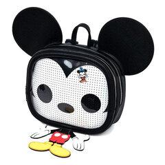 0 thumbnail image for LOUNGEFLY Ranac Disney Mickey Pin Collector Backpack crna
