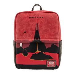 0 thumbnail image for LOUNGEFLY Ranac Star Wars Lands Mustafar Mini Backpack crveni
