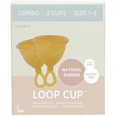 Slike HEVEA Menstrualna čaša Hevea Loop Cup Combo 2/1 (veličine 1 i 2)