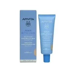 0 thumbnail image for APIVITA Aqua Beelicious Tonirana hidratantna krema Healthy Glow SPF30 PA+++ 40 ml